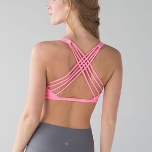 Lululemon Free to Be Bra in Pink